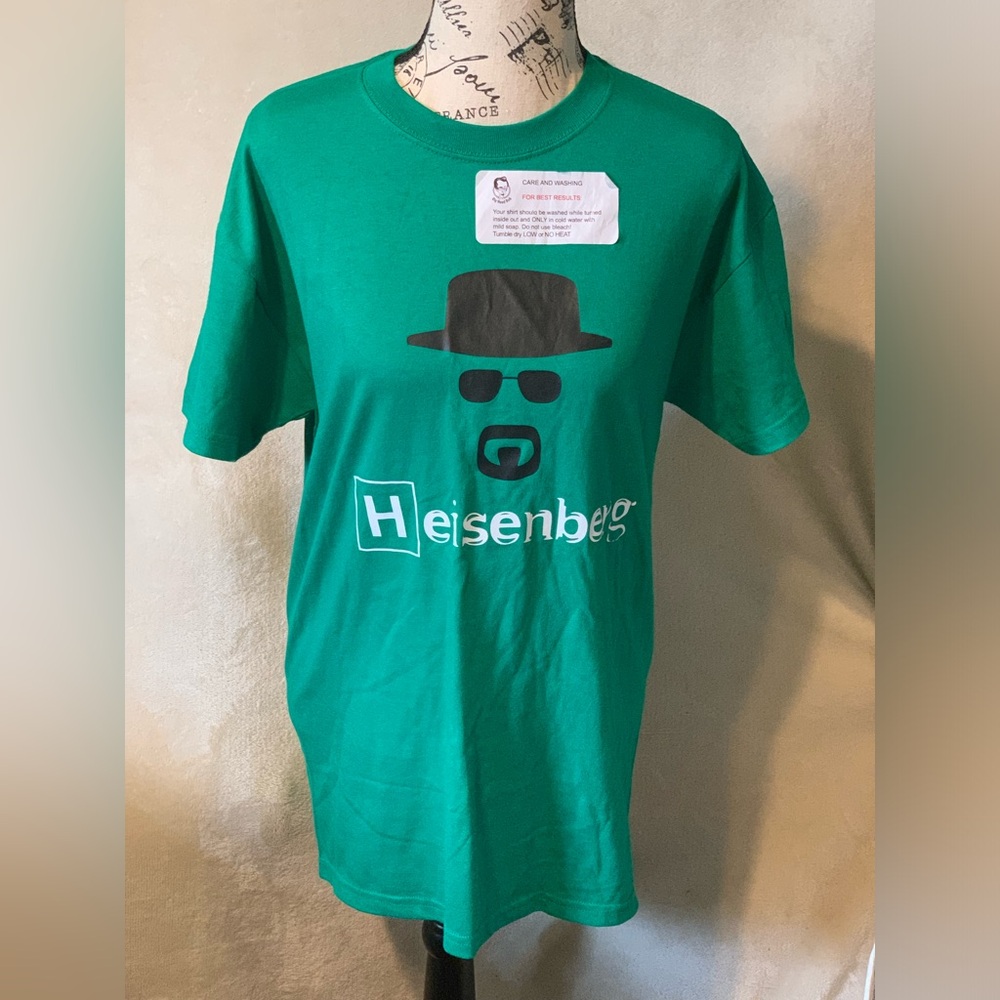 Breaking Bad Heisenberg Green M T Shirt